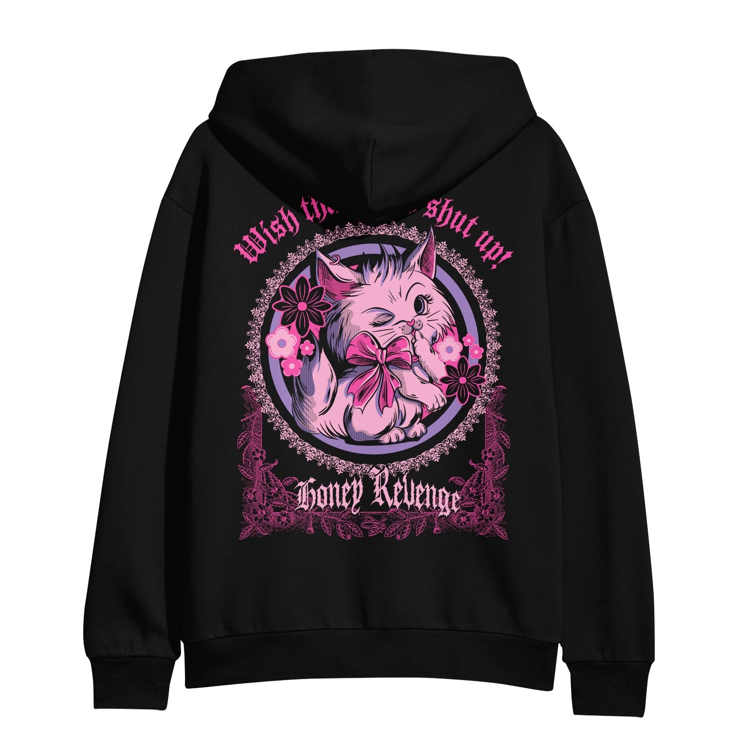 Kitty - Black Pullover
