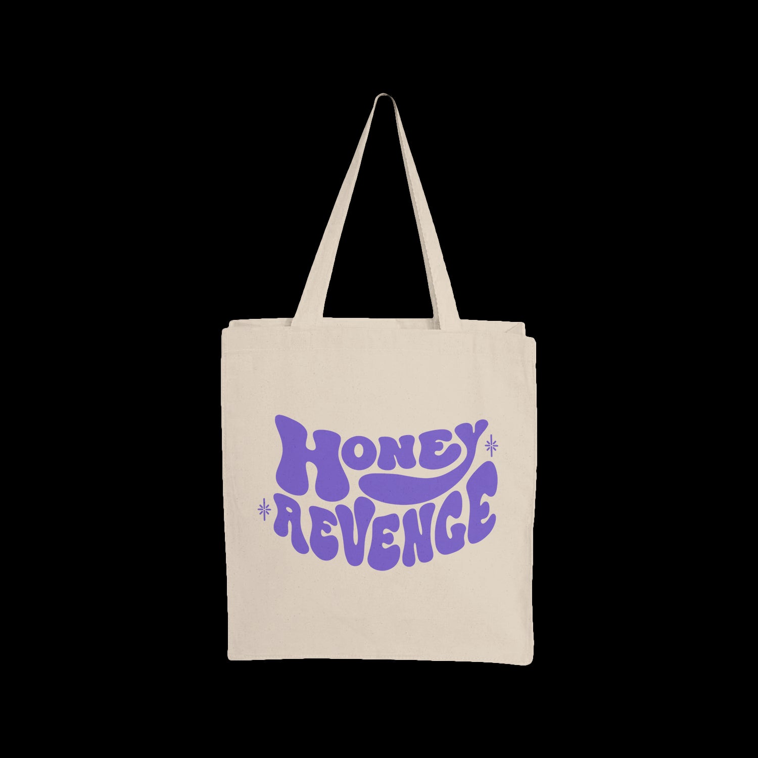 Bubble Letter - Natural Tote Bag