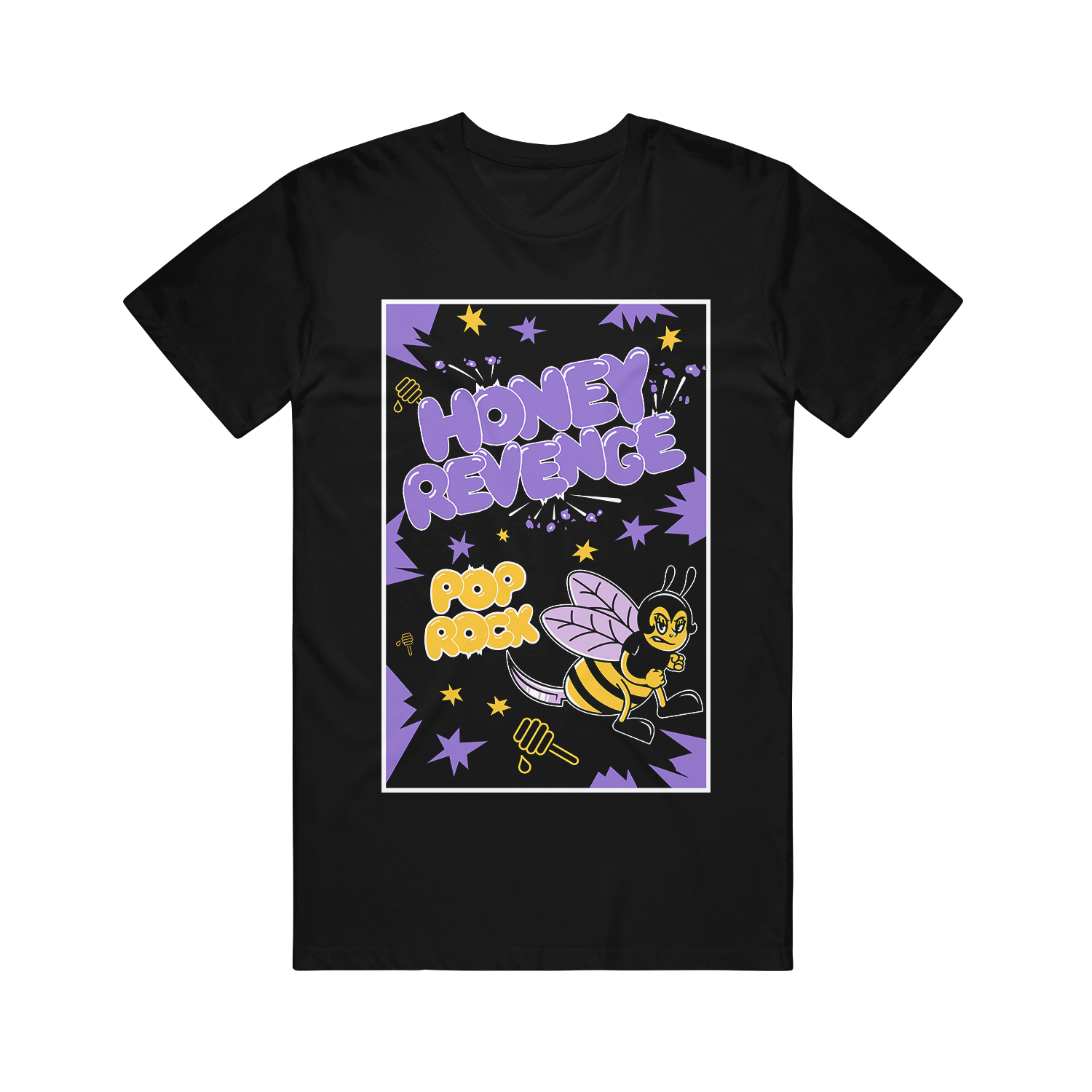 Pop Rocks - Black T-Shirt